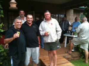 After which we enjoyed a great braai at Dale’s home