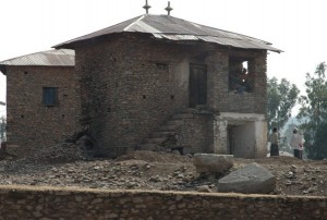 Axum stone houses