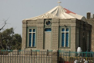 Building supposedly housing Ark Of The Covenant