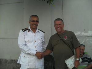 Finally the much decorated “top Cop” was happy and requested to receive Lipstick”s Egyptian number plates back for future use….