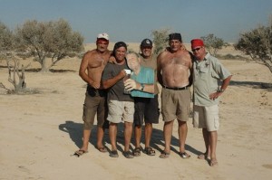 Last braai in the desert
